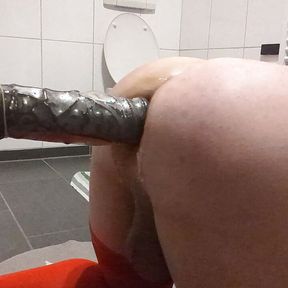 Huge black dildo