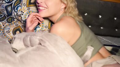 Now I'll show you what a creampie is — horny stepsis