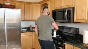 Uncontrollable Sneezing Interrupts Cleaning: mp4 version