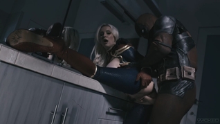 Deadpool Fucks Captain Marvel Hard FULL SCENE