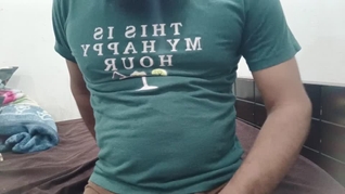 Solo male masturbation