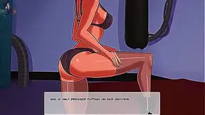 Curvy Manga Muse Seduces Superman Batman in Hot DC Tryst