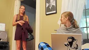 High heel teens and face sitting in the kitchen. Made your day yet?