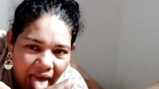 Messy anal creampie for mature BBW slut