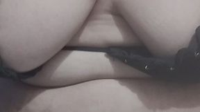 bellybutton fuck and dildo play at shower