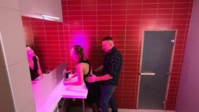 Alice Kelly - Real Fuck Abd Creampie At Night Club Public Wc