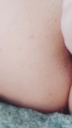 My Wife Done Water Enema and Plays with Anal Beads in Her Tight Anal, Really Wet