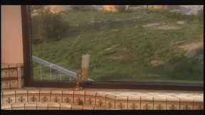 Hannah Harper Pounded On A Stairway