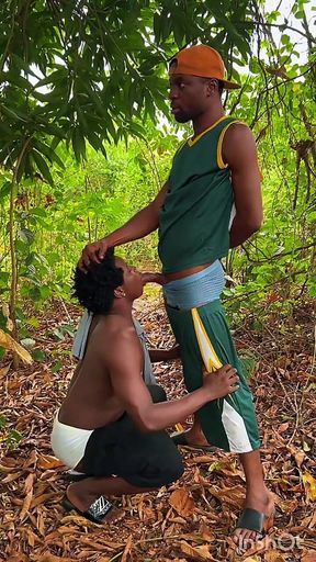 Two Men Under the Bush Tree Fucking