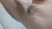 Focus on the armpits
