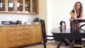 Chanel Preston's Gets An Unexpected Phone Fuck - Rough Kitchen Bang By James Deen