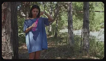 Dayana Kamil’s Outdoor Solo Bliss: Naked Nature Seduction