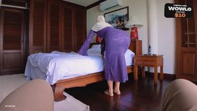 Sharing a Hotel Room with My Stepmom: A Steamy POV Encounter