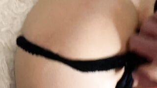 my wifeys sister arrived. Boned inside tight vagina and cum on butt