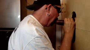 Massive Meat Gloryhole Suck Off