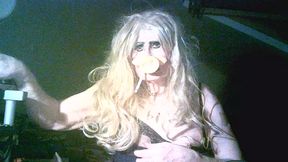 PIg snout humiliation for  old smoking  fuckpig slag, Sarah