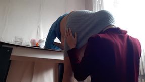 I Lick My MILF Boss's Ass for a Long Time for a Promotion