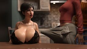 Cheating Wife Anal Fuck With Massive Huge Futanari Big Cock While Husband is There - MILF Breeder Chapter 05 3D Futa Porn Game
