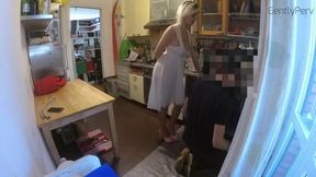 Watch MILF Casalinga get off on the seduction of a real plumber