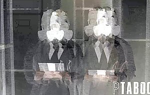 Brooklyn gray , cleo clementine in domino daughter dick down