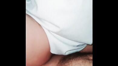 20 yr old filipina student rides fat cock in POV creampie blowout