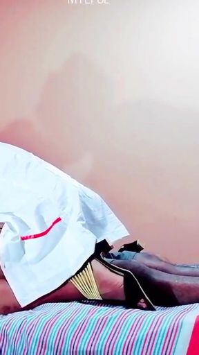 Emotional moment from &quot;Very Horny sexy nurse Janaki gives me fucking treatment&quot;