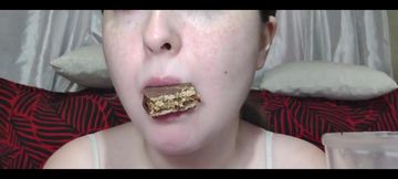 Eating and Having My Breakfast.