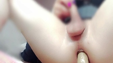 Linda jovencita LadyBoy Caliente #42 - Penetrada por el Culo - Masturbacion Anal Jovencita - LadyBoy - Joven Mariquita Caliente - RubyQueen