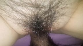 Extreme Close-up of Raw Vaginal Penetration Ending with a Thick Creampie.