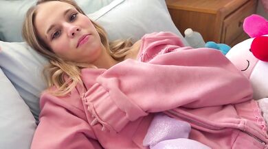 Daddy’s Tiny Stepdaughter Gets Filled With Cum Over Her Day Off