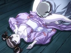 Mizu is getting nailed in the bathtub and then by a robed priest