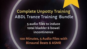 Complete Unpotty Training Super Bundle - ABDL ASMR Diaper Trance Incontinence Training, Audio Only