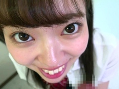 Asian amateur Mao Hamasaki demonstrated a blowjob in pov