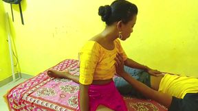 INDIAN BEAUTIFUL WIFE CALM ANGRY HUSBAND WITH MASSAGE My ELDER WAS SO ANGRY SHE CALMED AFTER SUCKING MY DICK