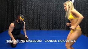 Humiliating Maledom - Candee Licious 3 - Part 1