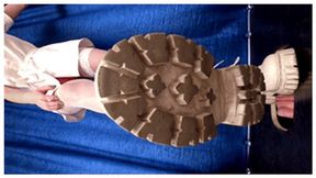 Cruel and depraved nurse tramples my floor-face (part 4 of 8), flo754x 1080p