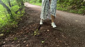 Almost Caught: Public Lake Fuck, Handjob &amp; Outdoor Piss