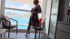 Get Ready for the Ultimate Tits-On-The-Beach Experience as the Most Satisfying Cum Session Takes Place on a Luxurious Cruise Ship Balcony- Behold the Majestic Mistress of the Ocean