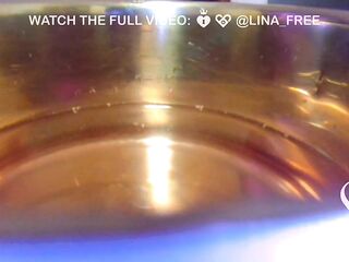 PISSING 1.5 liters, then filling it all BACK INSIDE