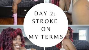 Day 2: Stroke on my Terms