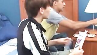Rough Anal Playground - Twink Ass-Fucking Action with Hot Facial