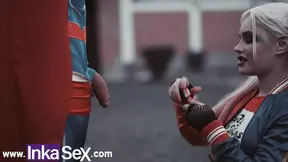 Superman's Big Cock Saves Gotham's Ass