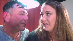 Tattooed big ass chick smashed in her chubby ass