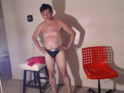 Dirty Daddies Getting Out of Speedos and Cumming All Over!!!