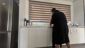 Playing with My Maid's Ass Then to the Fucking Spot Part 1