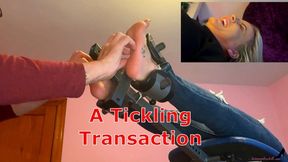 A Tickling Transaction Princess Isabella And Antickl Male Tickling Female on Inversion Table With POV Foot Tickling MP4