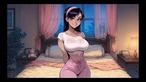 my new girlfriend [ taboo hentai game ] ep.16 gf caught watching threesome porn sharing a big dick with her best friend !