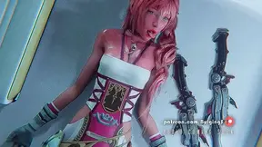 Serah Farron Locks Eyes While Taking Deep creampie Fuck in Stunning 3D Hentai