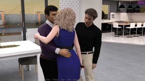 My Stepbrother &#039;s Wife #44 Alan kissed Justine in front of John-highlight