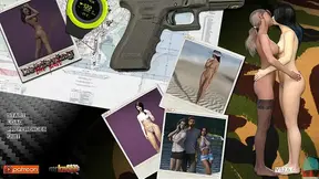 Visual novel PC game with 3DCG gameplay and point-of-view sex scenes in French